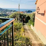 031 - Harmony House Casa Vista Mare Sestri Levante, Pace Natura