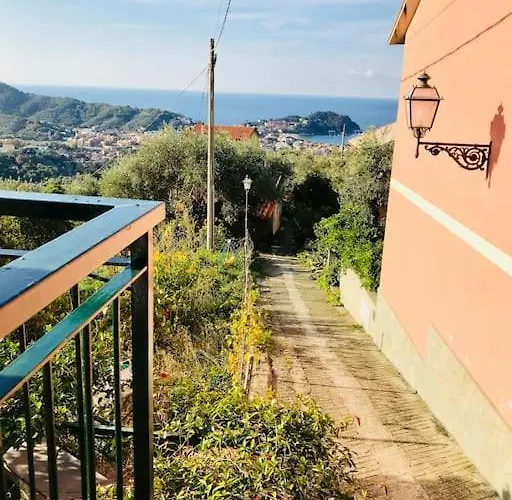 031 - Casa Armonia Vista Mare Sestri Levante, Pace Natura