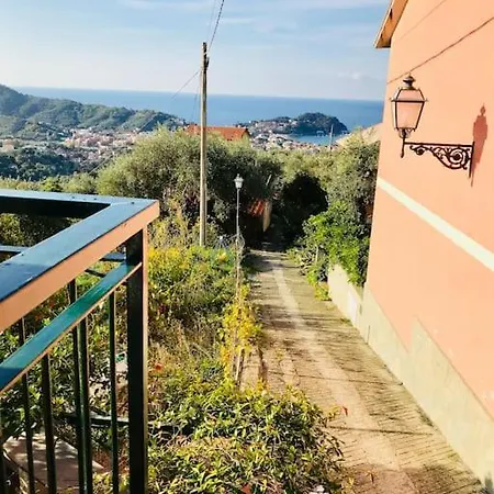 031 - Casa Armonia Vista Mare Sestri Levante, Pace Natura